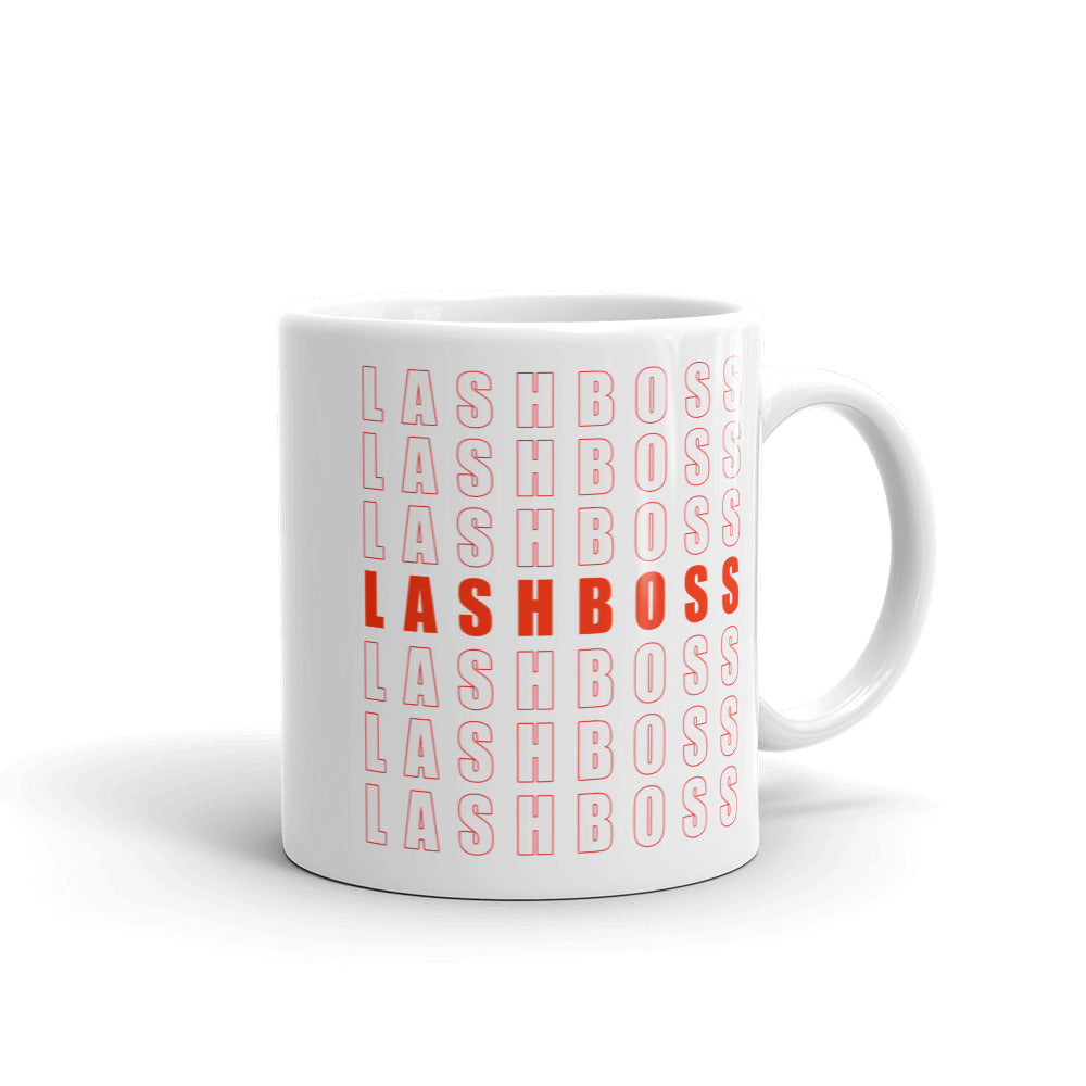 Bossy LashBoss Ceramic Coffee Mug