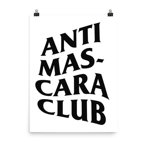 Anti Mascara Club Poster